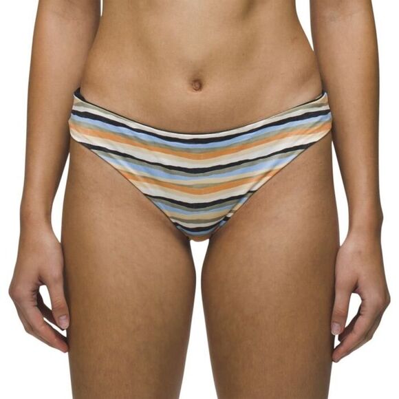 NWT Prana Gemma Reversible Bikini Bottom in Water Stripe - Size: XL - Picture 3 of 8